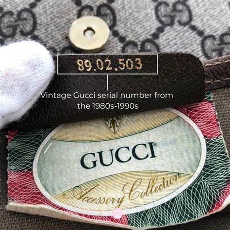 did gucci watches have serial numbers in the 80s|how to authenticate gucci watch.